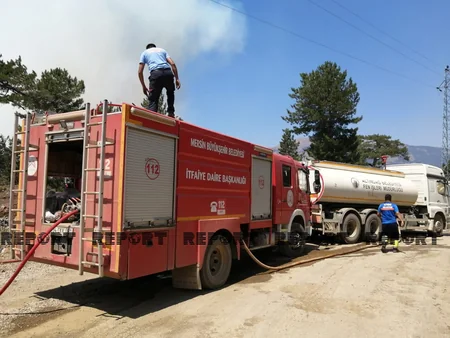 Muğlanın Köyceyiz rayonunda daha bir güclü yanğın başlayıb