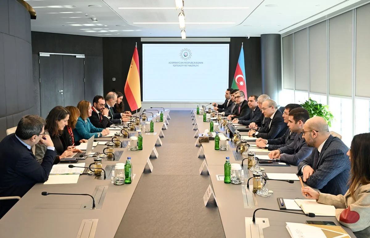 Bakıda Azərbaycanla İspaniya arasında Strateji İqtisadi Dialoqun 1-ci iclası keçirilib