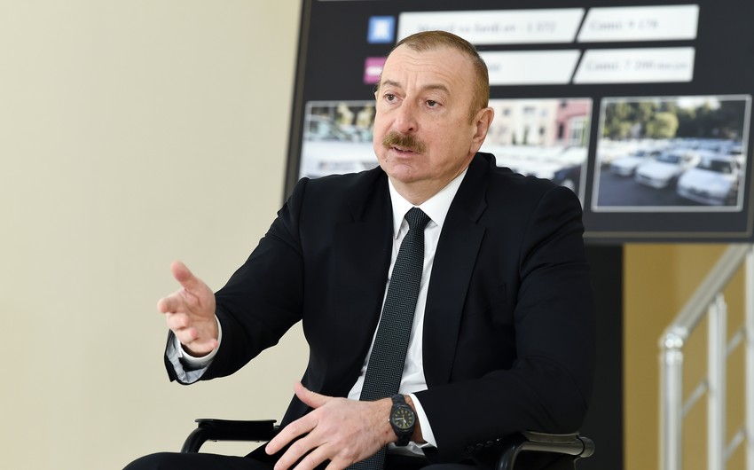 Prezident: Azərbaycan ərazisində hər hansı bir başqa xarici qüvvələrin yerləşməsi müzakirə mövzusu deyil