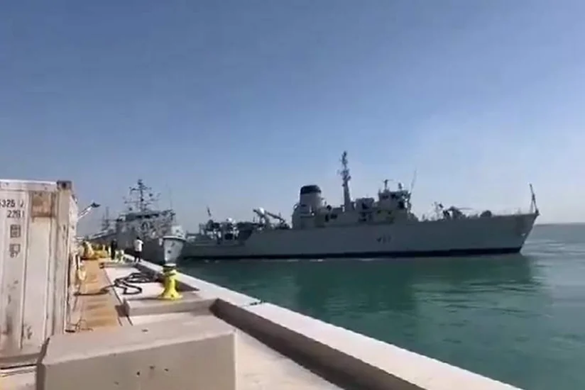 В Бахрейне столкнулись два корабля ВМС Великобритании