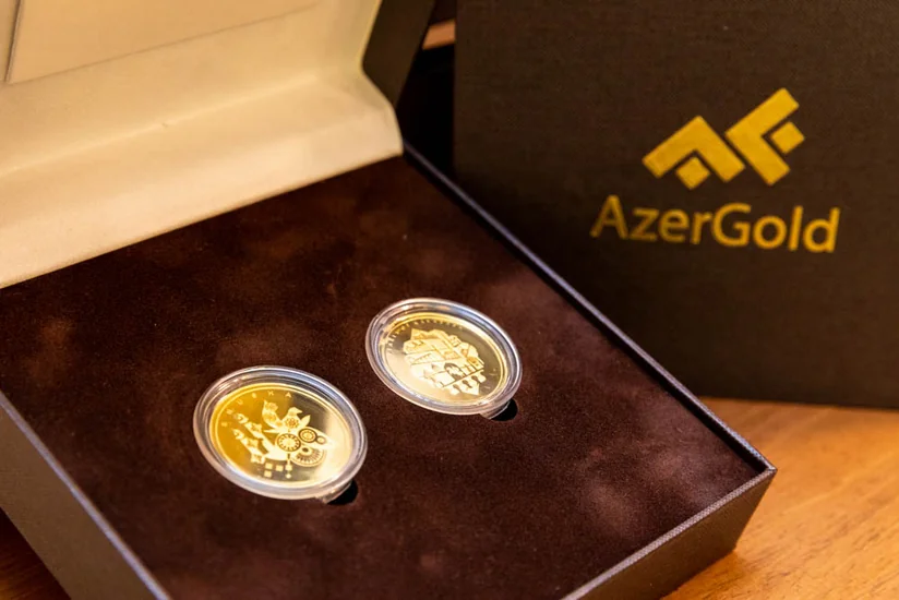 AzerGold увеличил доходы от продажи золотых монет и слитков на 87%