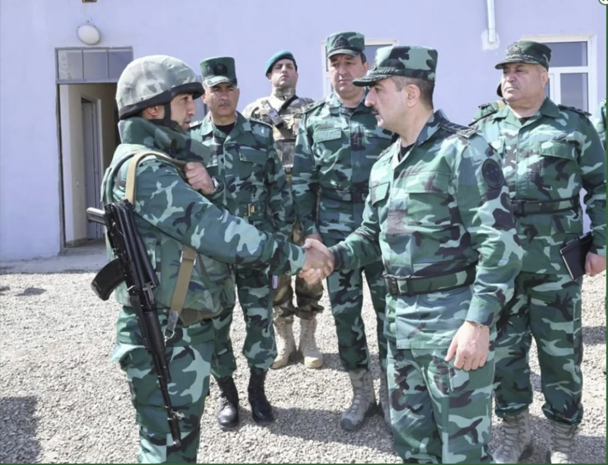 Chief of SBS visits border and checks combat-related activities