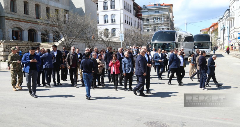 Azərbaycandakı diplomatik korpus nümayəndələri Şuşaya səfər edib - YENİLƏNİB