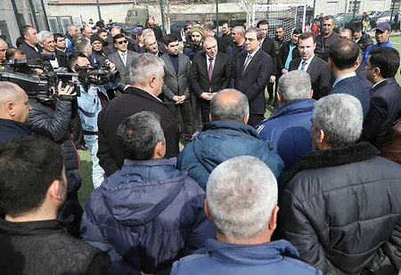 AFFA-nın Gəncədə inşa etdiyi növbəti meydança istifadəyə verilib