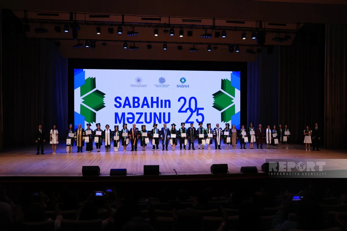 “SABAH-ın Məzunu 2025” tədbiri keçirilib