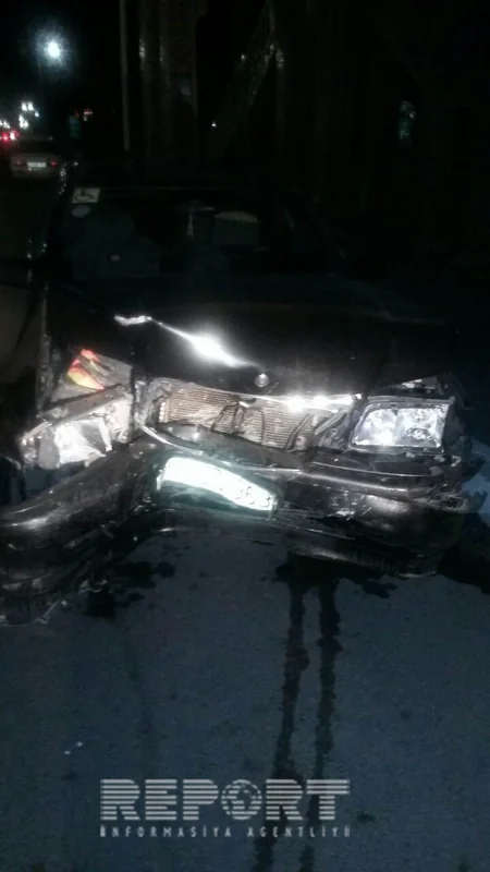 Xaçmazda iki maşının toqquşması nəticəsində 6 nəfər yaralanıb - FOTO - YENİLƏNİB