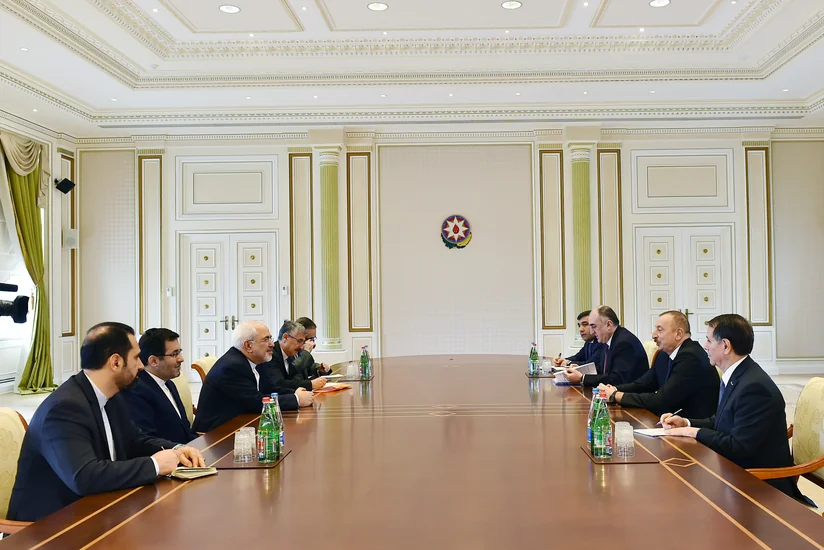 Ильхам Алиев принял главу МИД Ирана