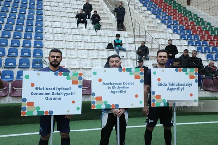 Heydər Əliyevin xatirəsinə həsr olunmuş minifutbol turnirinin açılış mərasimi keçirilib