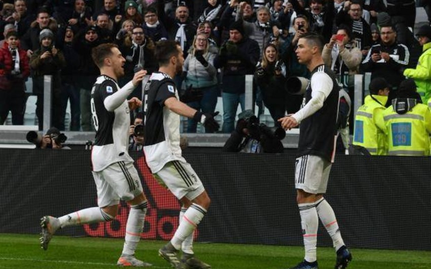 Ronaldunun het-triki Yuventus”a böyük hesablı qələbə qazandırıb