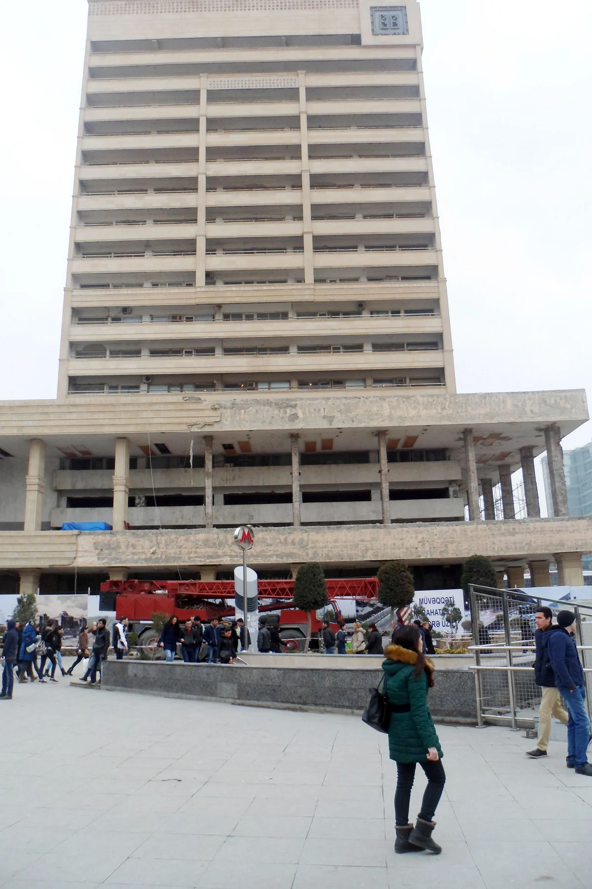 ​Bakı Dəmiryolu Vağzalı yenidən qurulur