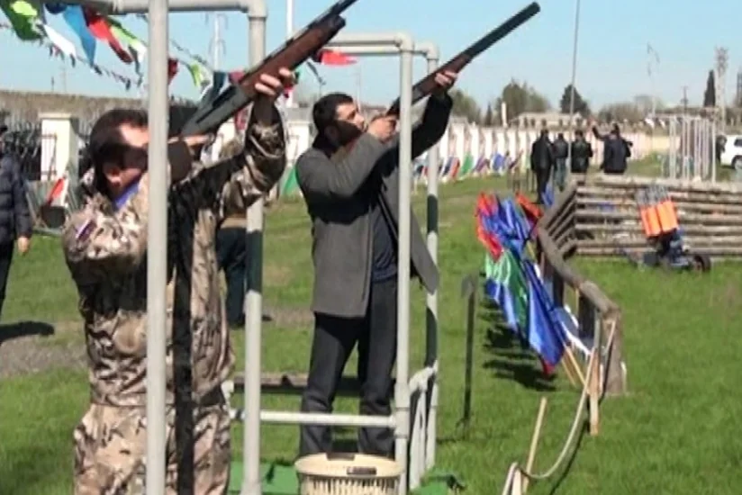 Salyanda atıcılıq üzrə “Novruz  atəşləri”  yarışı keçirilib