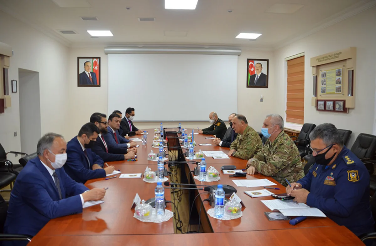 Azerbaijan's Defense Ministry hosts meeting with Afghan delegation