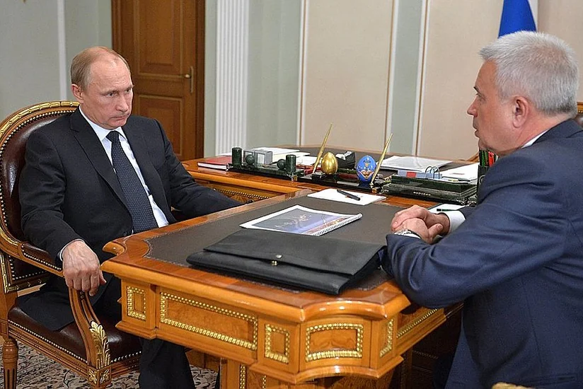 Vladimir Putin LUKoylun prezidenti ilə görüşüb