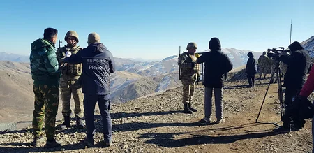 Azerbaijani servicemen in Kalbajar: We crushed enemy with iron fist