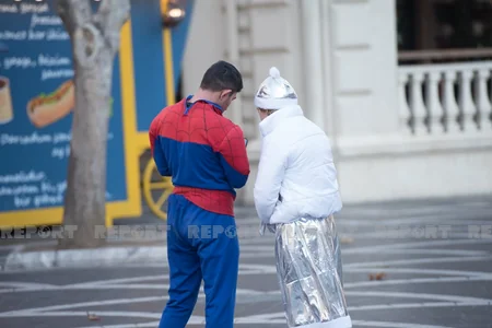 Bakı yeni ilin ilk günündə