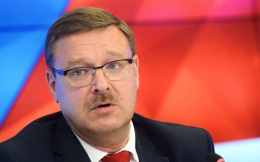 Konstantin Kosaçev: Dağlıq Qarabağ məsələsinin yalnız siyasi həlli var