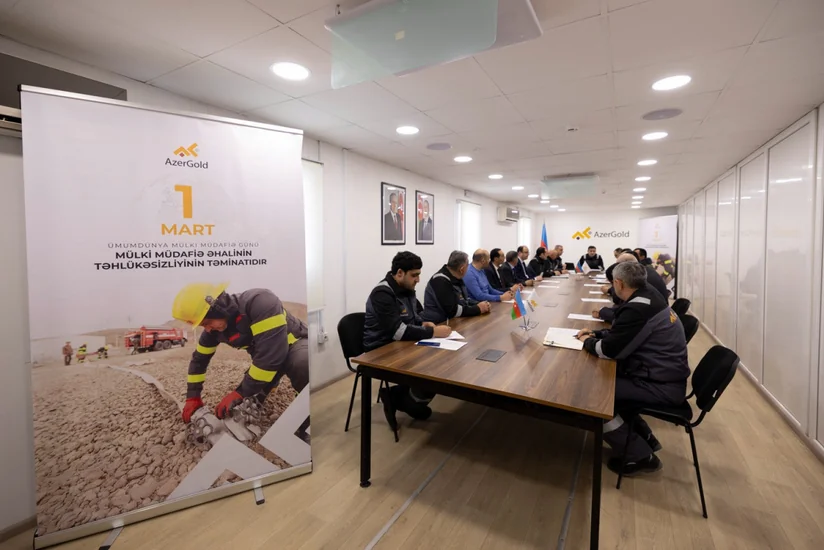 “AzerGold” Daşkəsəndə Ümumdünya Mülki Müdafiə Gününə həsr olunmuş tədbir keçirib