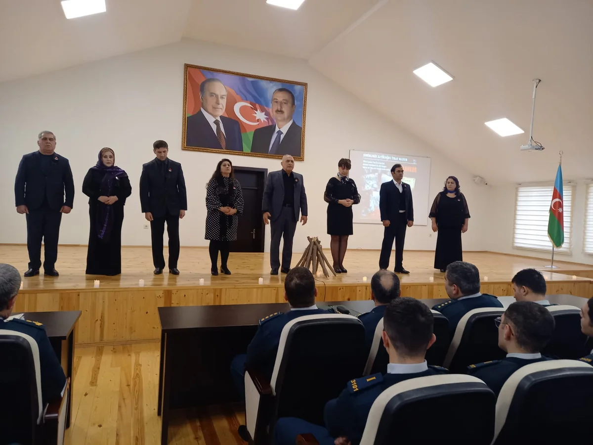 DSX-nin Akademiyasında 20 Yanvar faciəsinin 33-cü ildönümü ilə əlaqədar tədbir keçirilib