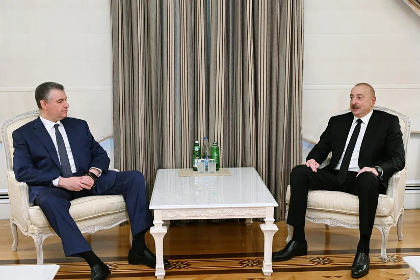 Президент Азербайджана принял руководителя фракции ЛДПР в Госдуме России