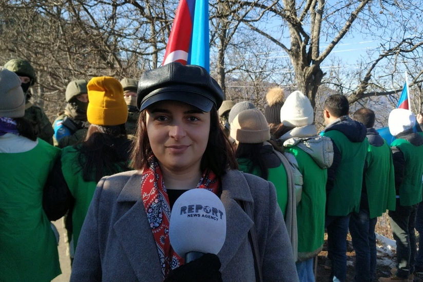 Азербайджанские активисты пригласили карабахских армян присоединиться к акции протеста