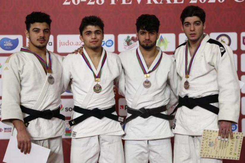 Gənc cüdoçuların Azərbaycan birinciliyində fərdi yarışları başa çatdı