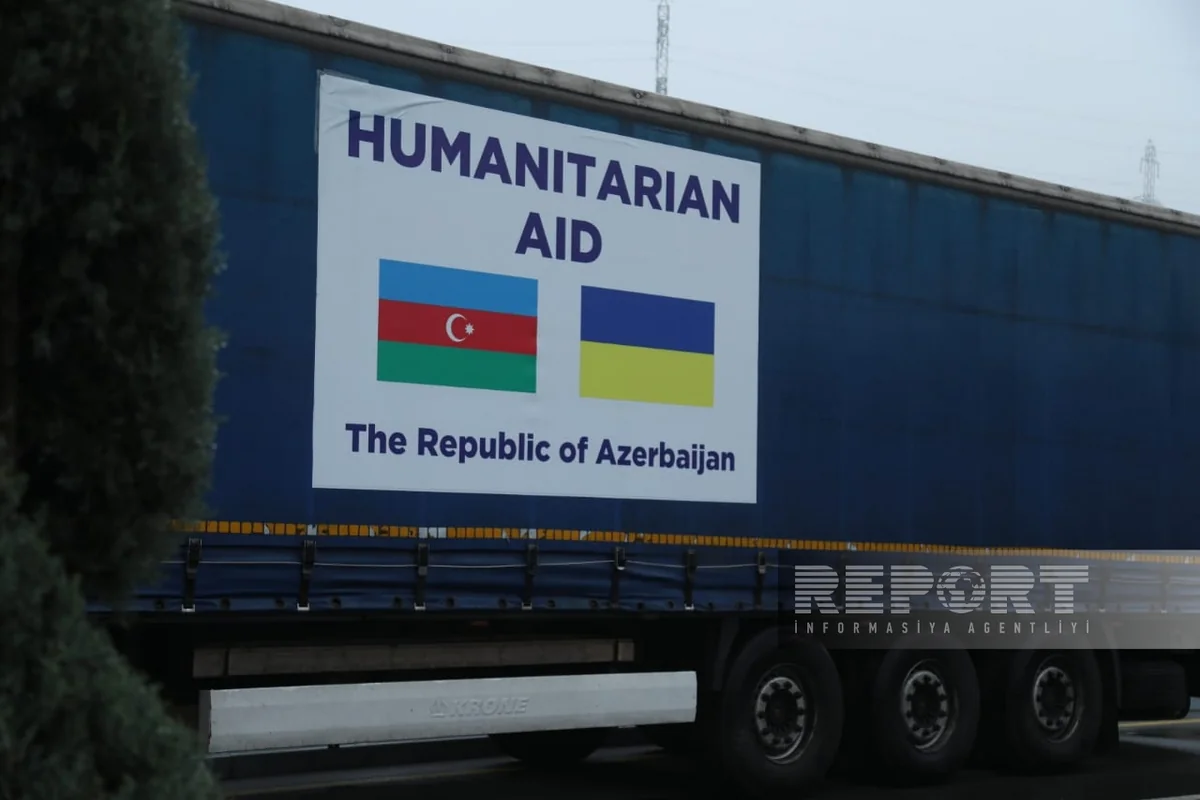 Azərbaycan Ukraynaya növbəti humanitar yardım göndərib