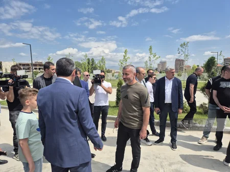 Qarabağın üzvləri Xankəndi şəhərinə səfər ediblər