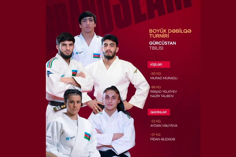 Azərbaycan cüdoçuları Böyük Dəbilqə turnirində mübarizəyə başlayır