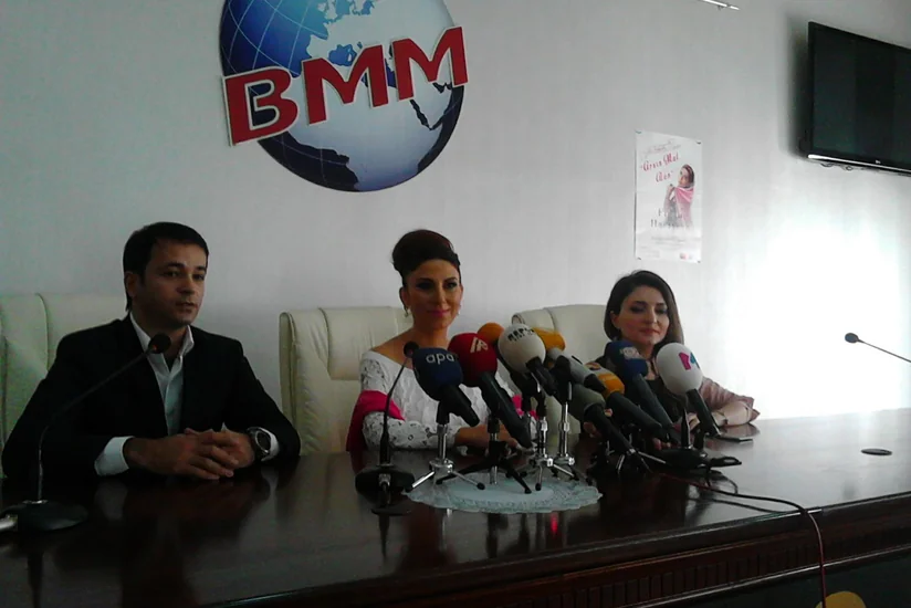 Xalq artisti Fidan Hacıyeva mətbuat konfransı keçirib