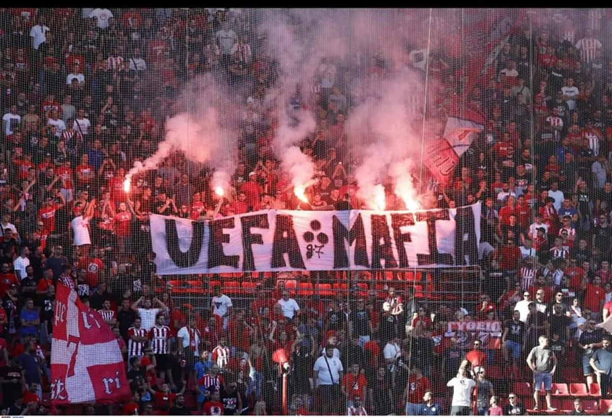 Futbol agenti: Olimpiakosun təhqiramiz hərəkət edən azarkeşləri cavablarını aldılar