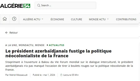 Dünya mətbuatı VI Mədəniyyətlərarası Dialoq Forumunu diqqət mərkəzində saxlamaqda davam edir