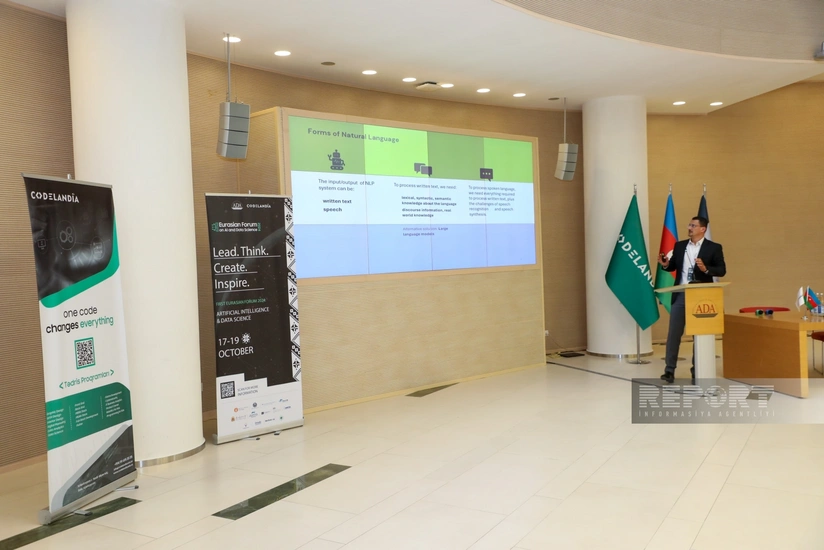First Eurasian Forum on Artificial Intelligence and Data Science kicks off in Baku