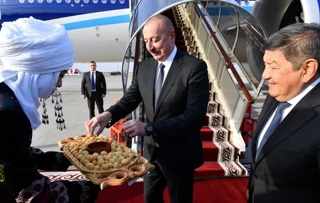 Azərbaycan Prezidenti Qırğızıstanda səfərdədir