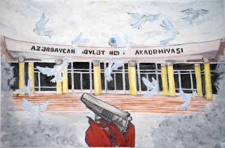 ADNSU-da 30 aprel terror hadisəsi qurbanlarının xatirəsi yad edilib