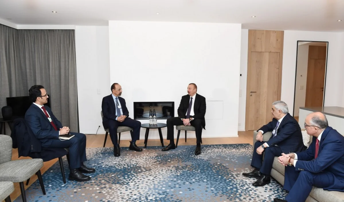 İlham Əliyevin Səudiyyə Ərəbistanının energetika, sənaye və təbii sərvətlər naziri ilə görüşüb