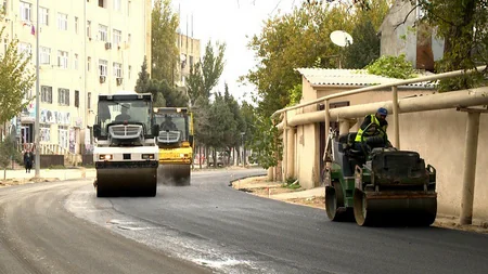 Zığ-Suraxanı yolunun 2,7 km-lik hissəsinin yenidən qurulması yekunlaşır