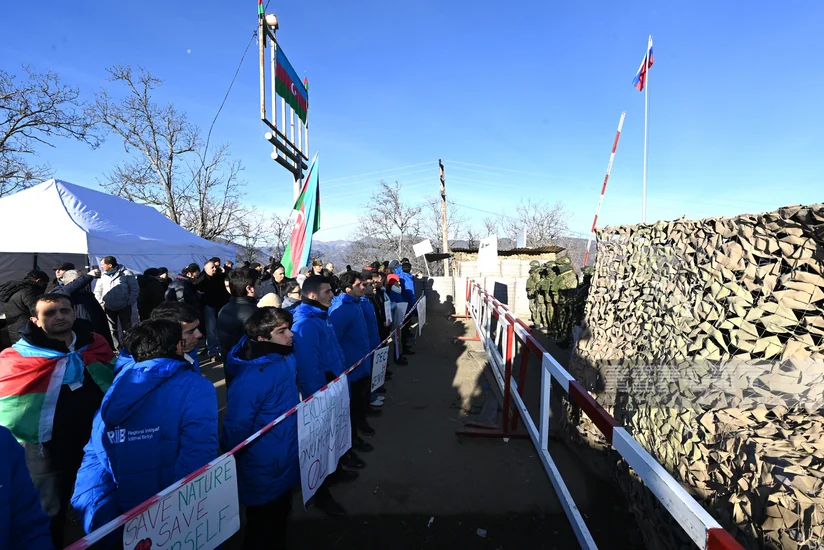 Фонд дружбы, сотрудничества и солидарности Турция-Азербайджан выступил в поддержку акции на дороге Шуша-Ханкенди