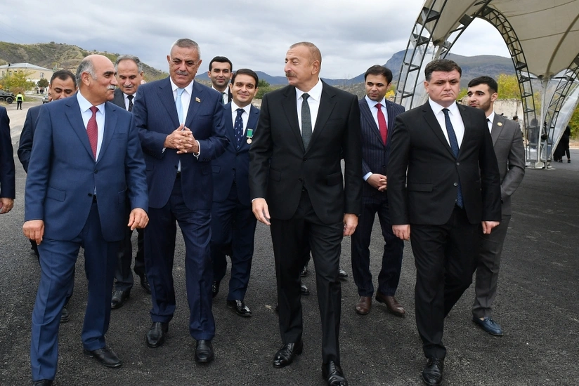 Prezident İlham Əliyev: Zəngilan məscidi bərpa edilir, orada lövhələr də qoyulub