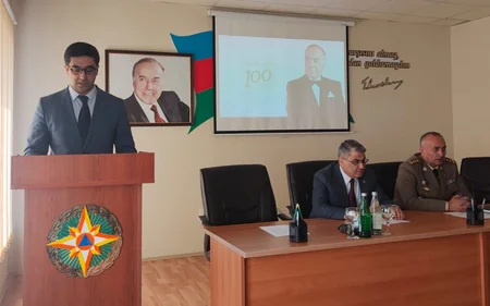 FHN-də “Heydər Əliyev irsini öyrənirik” mövzusunda tədbir keçirilib