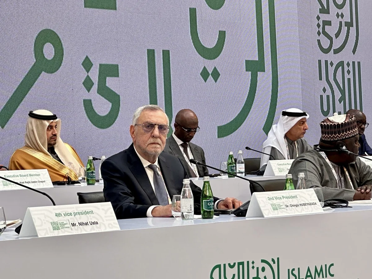 MOK rəsmiləri İslam Həmrəyliyi İdman Assosiasiyasının Baş Assambleyasında iştirak ediblər