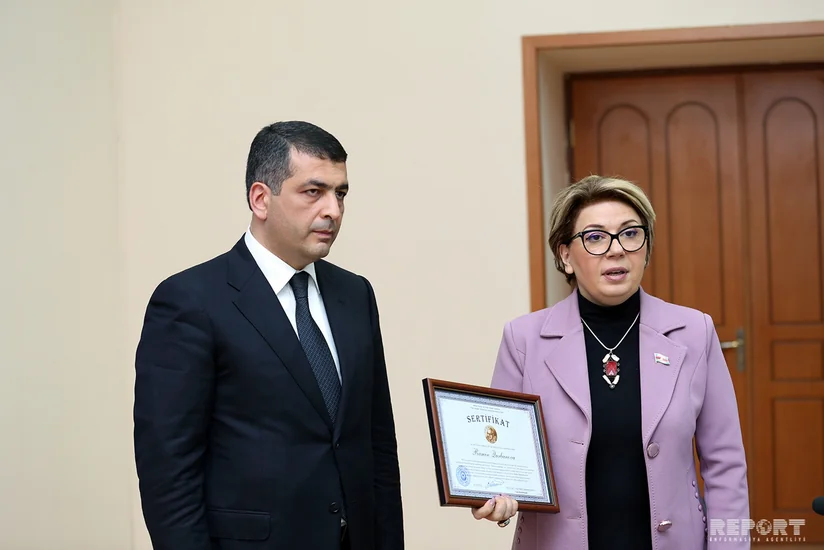 Состоялась церемония вручения сертификата и медали имени Профессора Ровшана Мустафаева