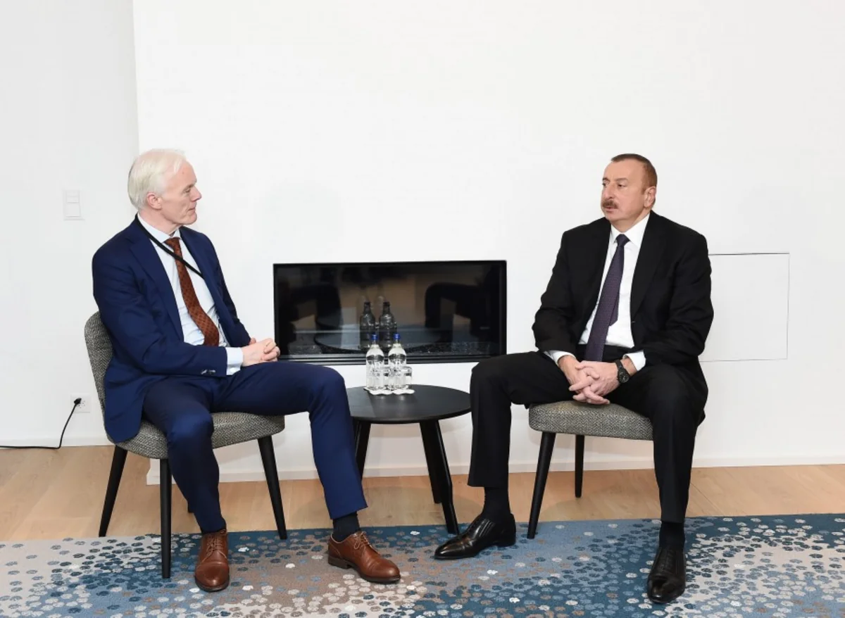Prezident İlham Əliyevin “Microsoft” şirkətinin vitse-prezidenti ilə görüşü olub