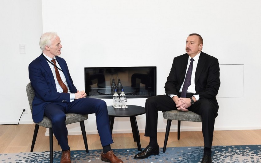 Prezident İlham Əliyevin “Microsoft” şirkətinin vitse-prezidenti ilə görüşü olub