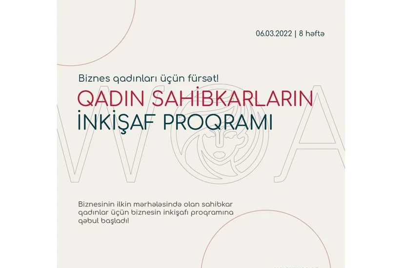 “Kapital Bank” “Qadın sahibkarların inkişafı proqramı”na dəstək verir