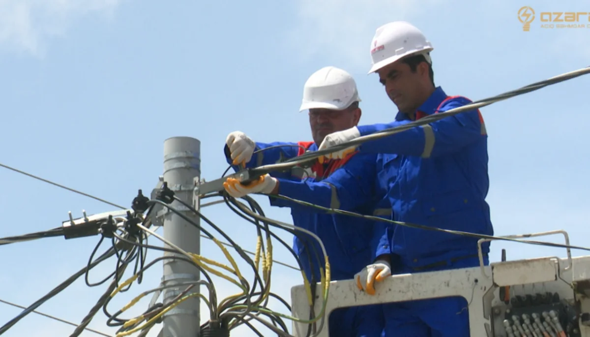 Tovuzun 8 kəndinin elektrik şəbəkəsi yenidən qurulub