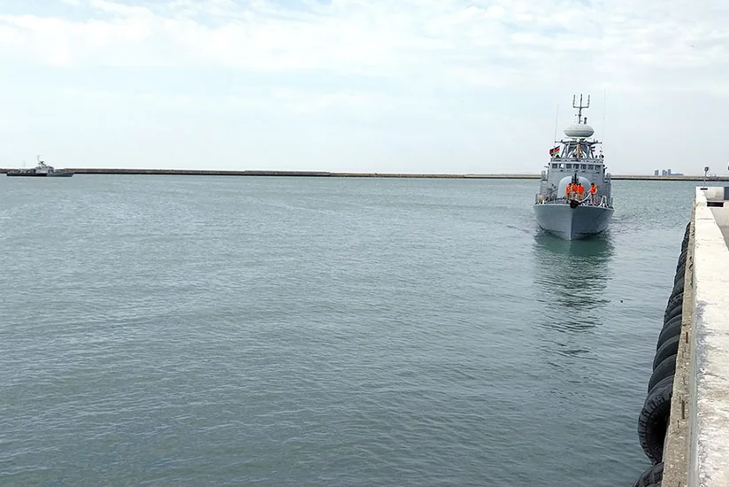 В Баку прибыли иранские военные корабли