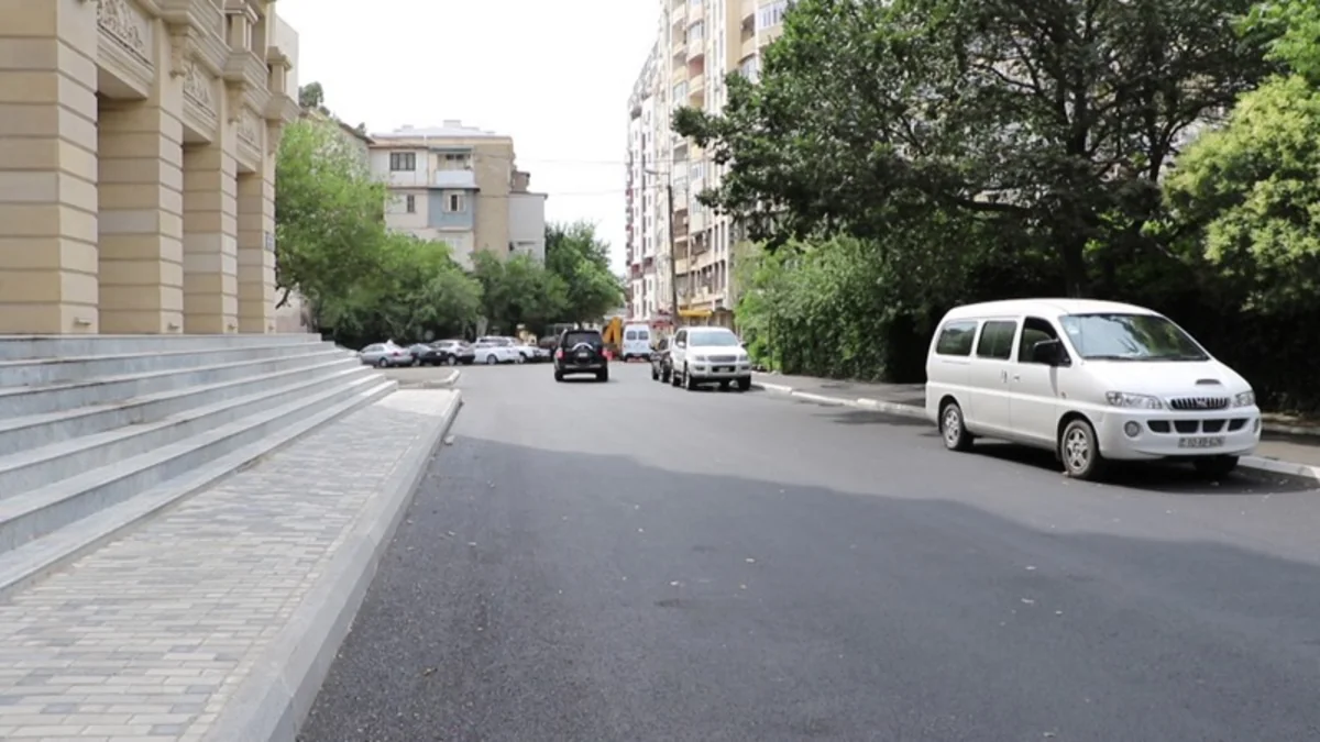 Bakıda daha 4 küçə təmir edilir
