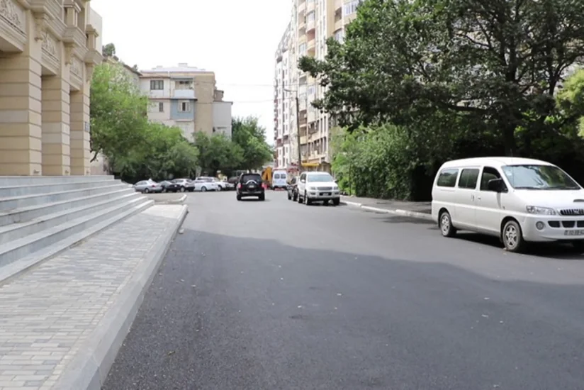 Bakıda daha 4 küçə təmir edilir