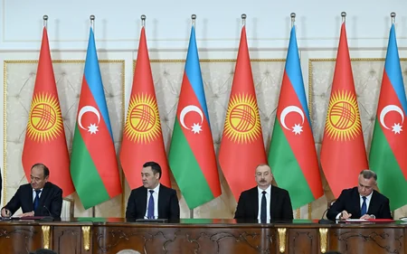Azerbaijan, Kyrgyzstan sign documents - UPDATED
