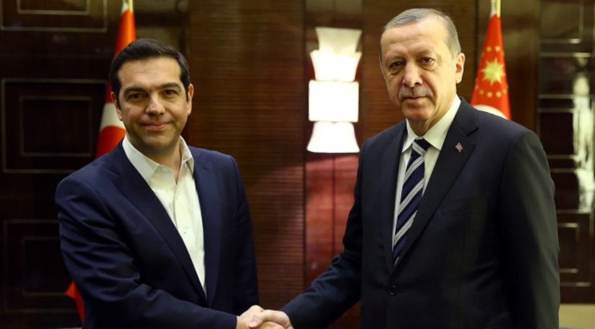 Recep Tayyip Erdoğan met with Greek prime minister
